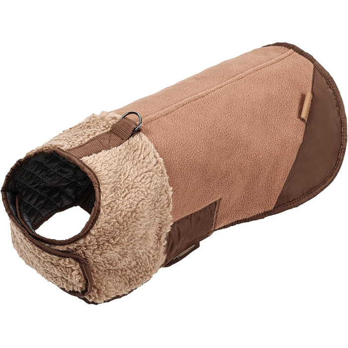 Зимова куртка для собак - тепла, регульована, для маленьких, середніх та великих собак. Ідеальна для прогулянок у сніг та на вулиці. Розмір S