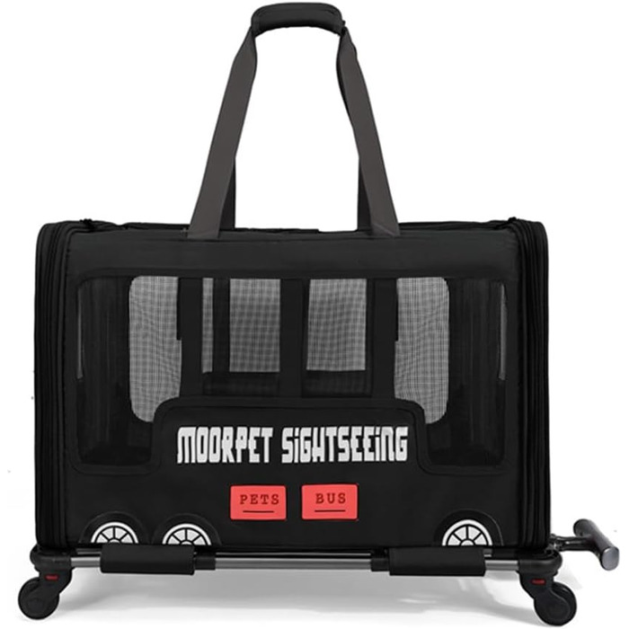 Дитяча та переносна сумка-переноска для тварин Galatée - чорна