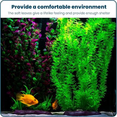Декорації для акваріума Aquabetta: великі пластикові рослини, штучні риби, аксолотлі та черепахи. Реалістичні декорації для акваріума