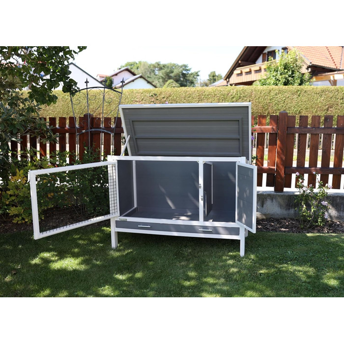 Будка для гризунів Kerbl Samy ECO, пластикова, 116x57x82 см