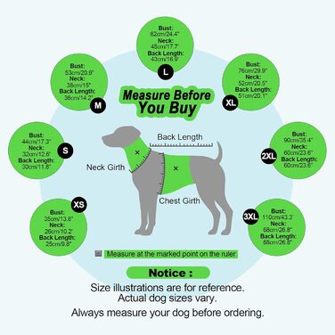 Зимова куртка для собак, тепла, водонепроникна, вітронепроникна, флісова, для прогулянок та походів (Small, неоновий зелений)