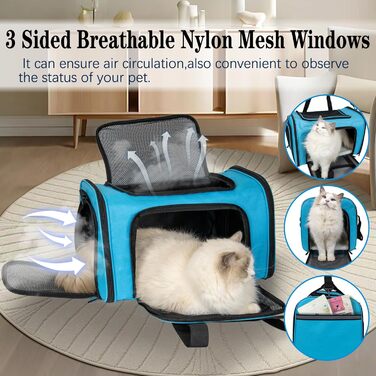 Транспортна переноска для собак та котів Top Tasta, велика, рожева, 20 x 13 x 13 см, для кошенят та собак до 11,3 кг, складна, переноска для тварин