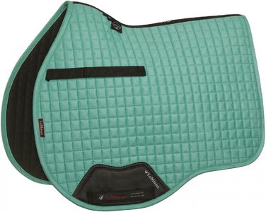 Підкладка для сідла LeMieux Prosport, велюрова шкіра, квадратна (L, велюр Salbei, квадратна)