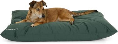 М'яке ліжко для собак великих порід Doctor Bark GreenLabel - зручне, миється, зелене (L)
