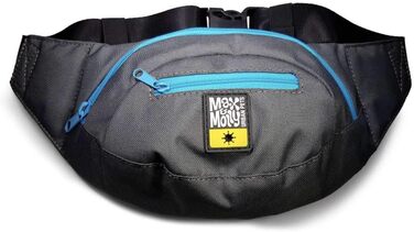 Сумка для тренування собак Max & Molly з декількома відділеннями, диспенсер для відходів, регульований розмір, блакитна