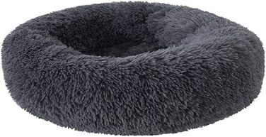Кругле ліжко-подушка для собак та котів Donut (60 см) - підходить для котів та собак до 10 кг