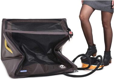 Надувна переносна собача будка TAMI M - переносна собача будка, переносна клітка для собак, автокрісло для собак