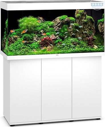 Акваріум Juwel Rio 350 LED з тумбою, білий