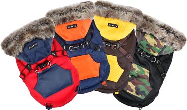 Чорний шкіряний поводок для собак Puppia PARD-VT1569 ORSON, середній розмір