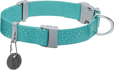 Водонепроникний нашийник для собак RUFFWEAR Confluence, регульований, антизапах, бірюзовий (20-26 дюймів)