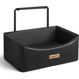 Автокрісло для собак, переноска для собак великих порід (до 25 кг) з ременем безпеки, водонепроникне автоліжко для тварин