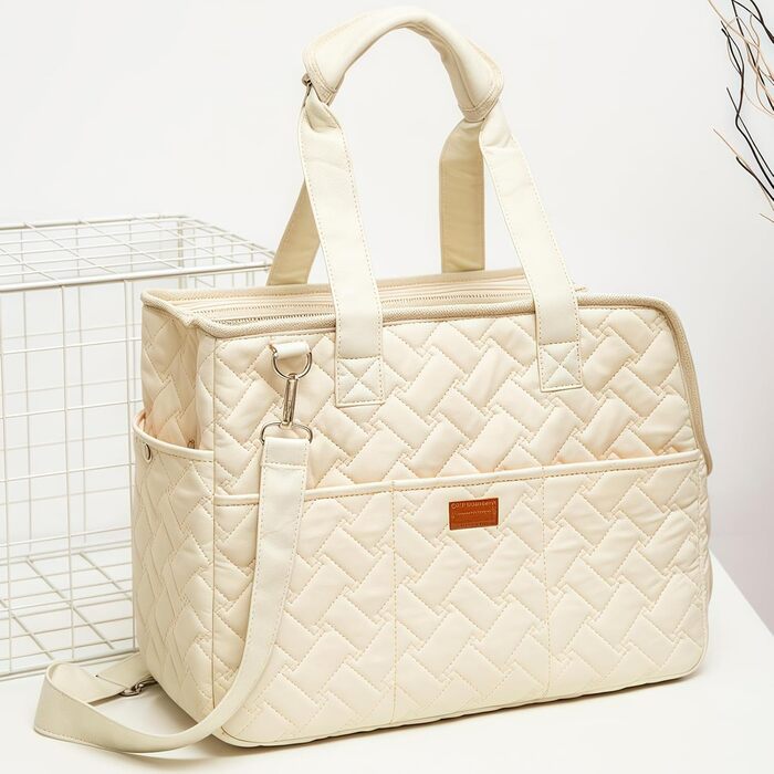 Транспортна сумка для собак та котів до 5 кг: дихаюча, складана переноска з ременем безпеки та кишенями, м'яка переноска для вигулу, подорожей, авто (41x30x18 см)