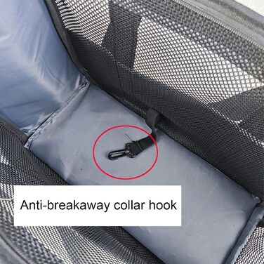 Транспортна сумка для собак та котів Duroecsain | Зручна сумка-переноска з кишенями для подорожей, відпочинку та активного відпочинку (фіолетова)