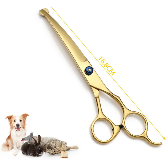 Професійна 5-в-1 фен-гребінець для собак: ножиці з нержавіючої сталі, гребінець, ножиці для стрижки та догляду