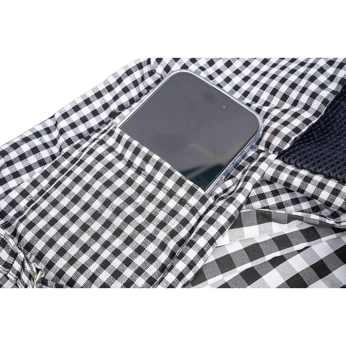 Сумка-переноска для собак і котів CYBERNOVA, 1-7 кг, тепла та вітронепроникна, з кишенею