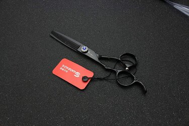 Професійні перукарські ножиці для стрижки лівші, 6 дюймів, 440C, розріджувальні ножиці