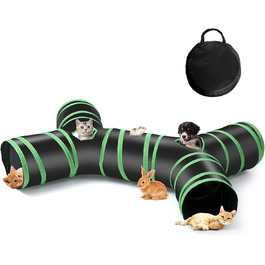 Туннель для котів, лабіринт-іграшка для кошенят, кроликів, щенят, ховрашків