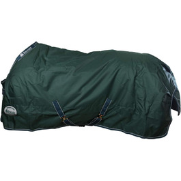 Дощовик для коня Bucas Green-Line 125, 100 г, зелений/кремовий, 165 см