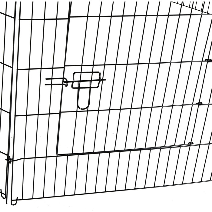 PawHut® вольєр для цуценят, огорожа для собак, вольєр-загон для малечі, 5 розмірів: 71x61 см