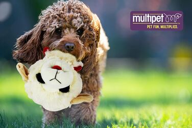 Іграшка для собак Multipet Lammkopf Noggins, 12,7 см, головка ягняти