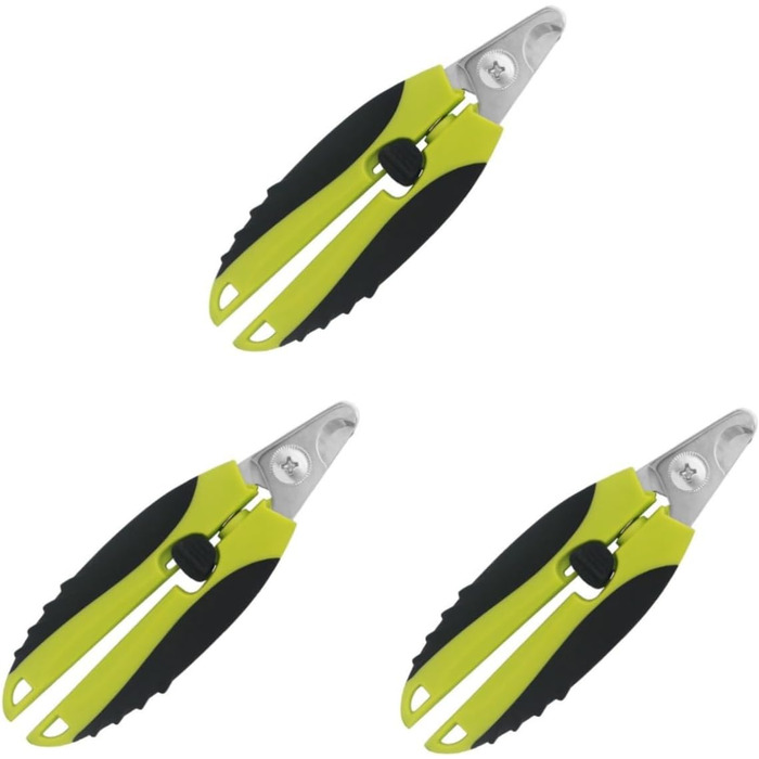 Професійний кусачки для обрізання кігтів собак та котів Sosoport (2 шт.) з нержавіючої сталі, безпечні, ергономічні та довговічні