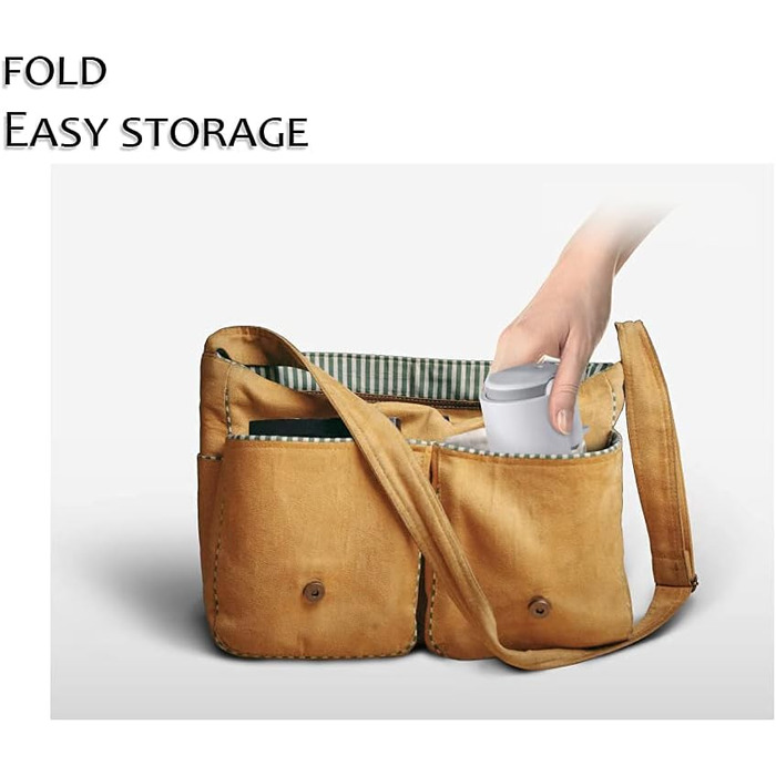 Водяна пляшка для тварин 420 мл, складна, портативна, для котів та собак, біла