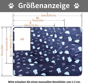 М'яка ковдра для собак та котів Demigeat, 3 шт. - плюшева, миюча, для малого та середнього розміру, для весни та літа, сірого кольору