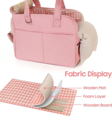 Трансформер для котів та собак, переноска для тварин, рожева, 16.5 x 7.5 x 12.5 см