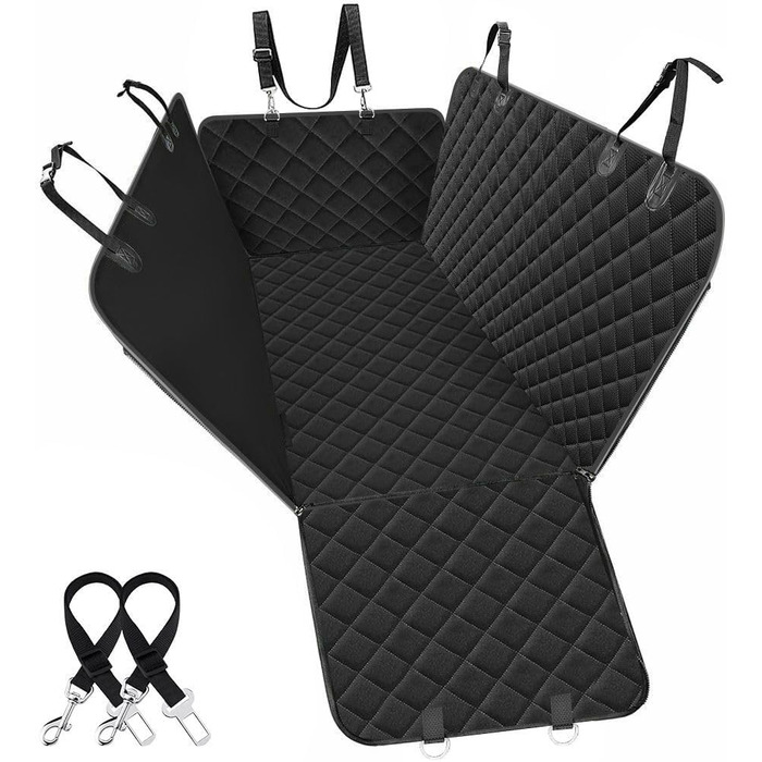 Водонепроникний авточохол для собак: захист від подряпин, бруду та шерсті. Універсальний, чорний