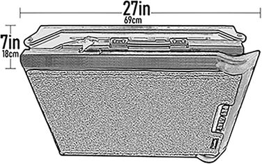 Рампа для домашніх тварин Pet Gear Tri-Fold, 180 см, для собак та котів, до 90 кг, смарагдовий колір