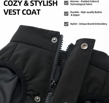 Зимовий одяг для собак PINA: тепла куртка, жилетка, вітронепроникний костюм. Червоний, чорний, S-XXL