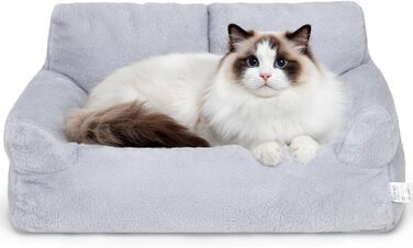 М'яке ліжко для котів та собак великого розміру 90x56x30 см, з неслизьким дном