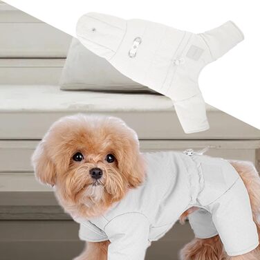 Зимовий одяг для собак: тепла куртка-худі для маленьких собак, зручні зимові куртки, модна тепла куртка для собак (XL)