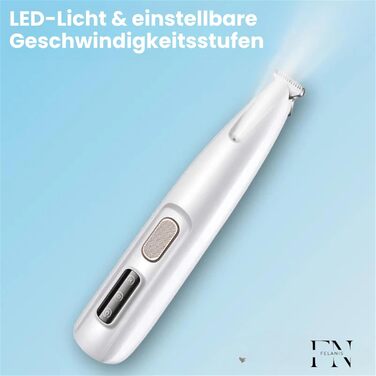 Машинка для стрижки кігтів PawTrim Pro - професійний догляд за лапами тварин. Бездротова, з LED-підсвічуванням, біла