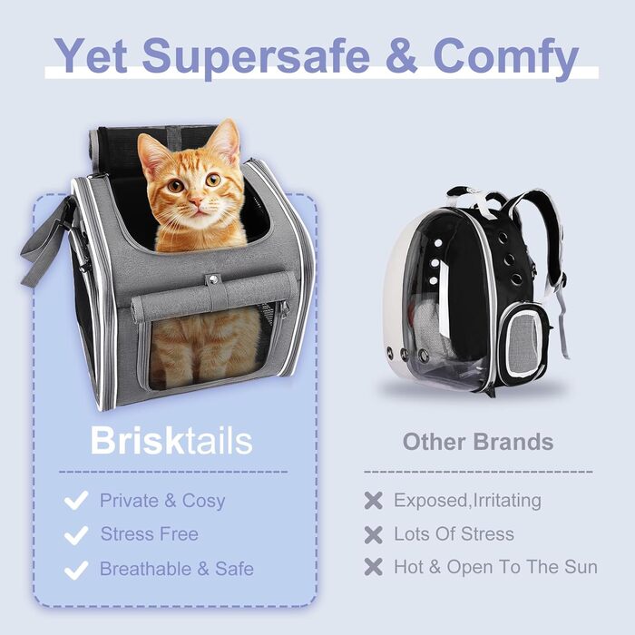 4-в-1 Корзина для собак на велосипед: корзина, рюкзак, велика сумка для котів та собак (до 8 кг)