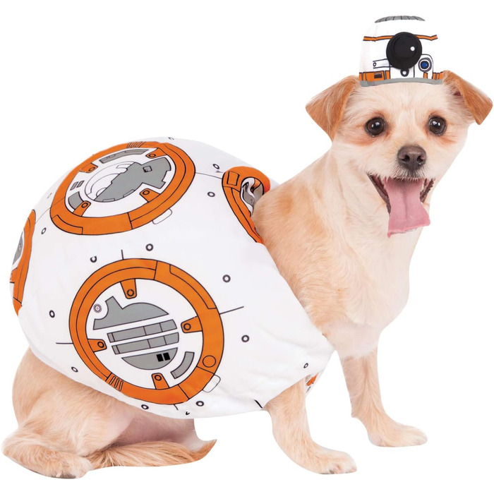 Костюм Зорі Рубі (Rubie's) для собак Star Wars, BB-8, X-Small