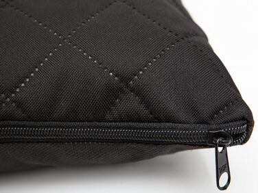 Килимок для собак Elite Matratze: м'яке ліжко-софа для домашніх тварин, 54x37 см, чорний, Codura