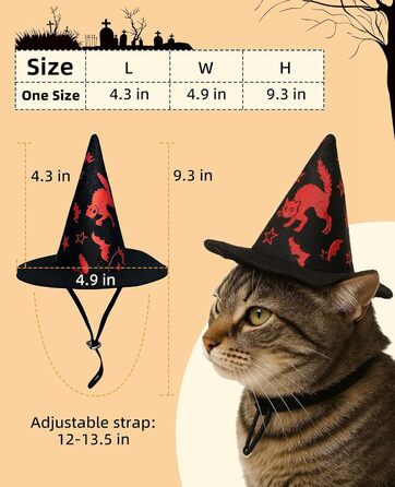 Костюм на Хелловін для собак: крила кажана, аксесуар для вечірки, одяг для цуценят, собак різних розмірів, кумедний косплей (один розмір)