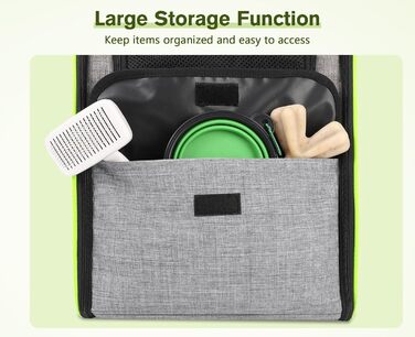 Рюкзак для кота Pecute з сітчастим вікном, переноска для тварин, сірий, до 6 кг