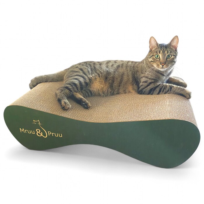 Низька дряпалка-лежанка, килимки для дряпання Mruu&Pruu (до 60 см)