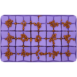 Килимок для годування котів та собак з силікону з підставкою, липучки для ласощів. Зменшує нудьгу під час їжі.