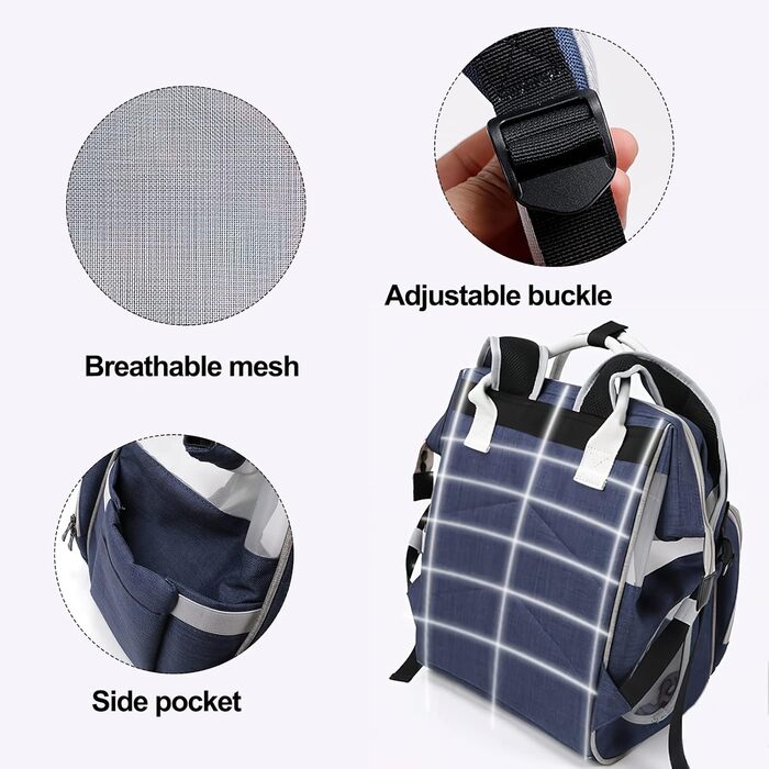 Рюкзак для кота та маленьких собак Galatée, дихаючий, зручний, для подорожей, походів, кемпінгу (світло-сірий)