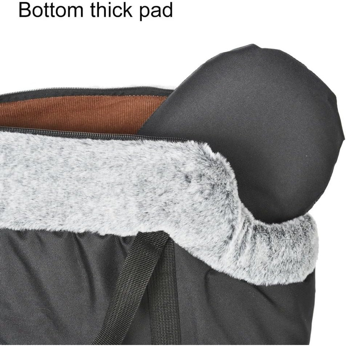 Рюкзак для собак Bis, сумка для маленьких собак на прогулянках, переноска для цуценят, теплий рюкзак на плечі для Yorkies, аксесуари для домашніх тварин (Коричневий 1, M)