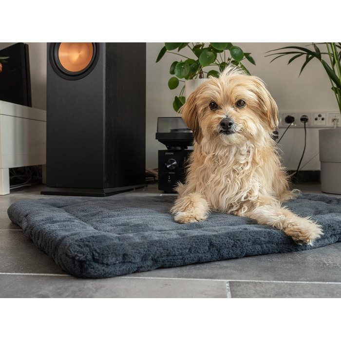 TrendPet Harmony: М'яка підстилка для собак та котів, 50x35 см, антрацит