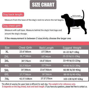 Комбінезон для великих собак, захист суглобів, червоний, розмір XL