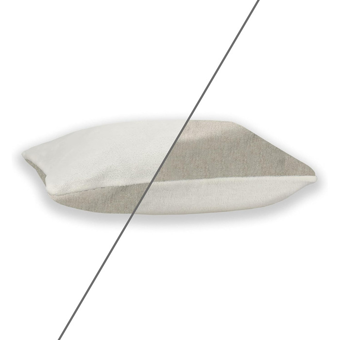 Крісло-печера для собак та котів Sleepy Fox® Premium - Крісло-гніздо, кремове жакардове покриття, розмір Small (65x55x40 см)