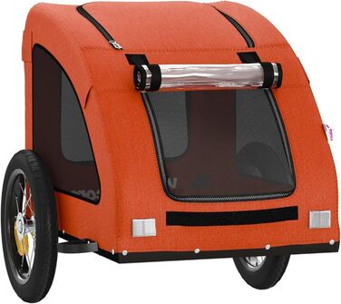 Причіп для собак на велосипед Orange Oxford, вантажний причіп, візок, Oxford