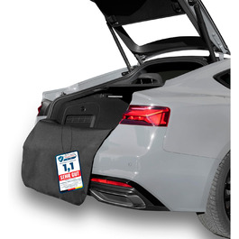 Захист вантажного відсіку LIONSTRONG® – універсальний килимок для багажника авто [з м'якою підкладкою та водонепроникним покриттям] – захист від бруду, подряпин та вологи (100x100 см)