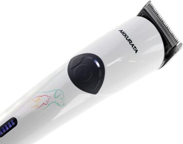 Машинка для стрижки собак Rotschopf24 Aesculap Akkurata 2 GT407. Безшумна, легка, акумулятор/мережа, 3 швидкості, титановий ніж, сумка Rotschopf24. Зроблено в Німеччині