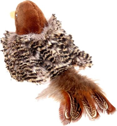 Іграшка для котів SuHaco GiGwi Melody Chaser - пташка, інтерактивна, з дзвоном